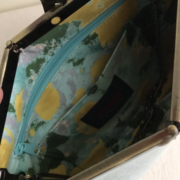 HOBO mini bag cream white leather clutch or 3 chain strap beautiful evening bag - Picture 8 of 10